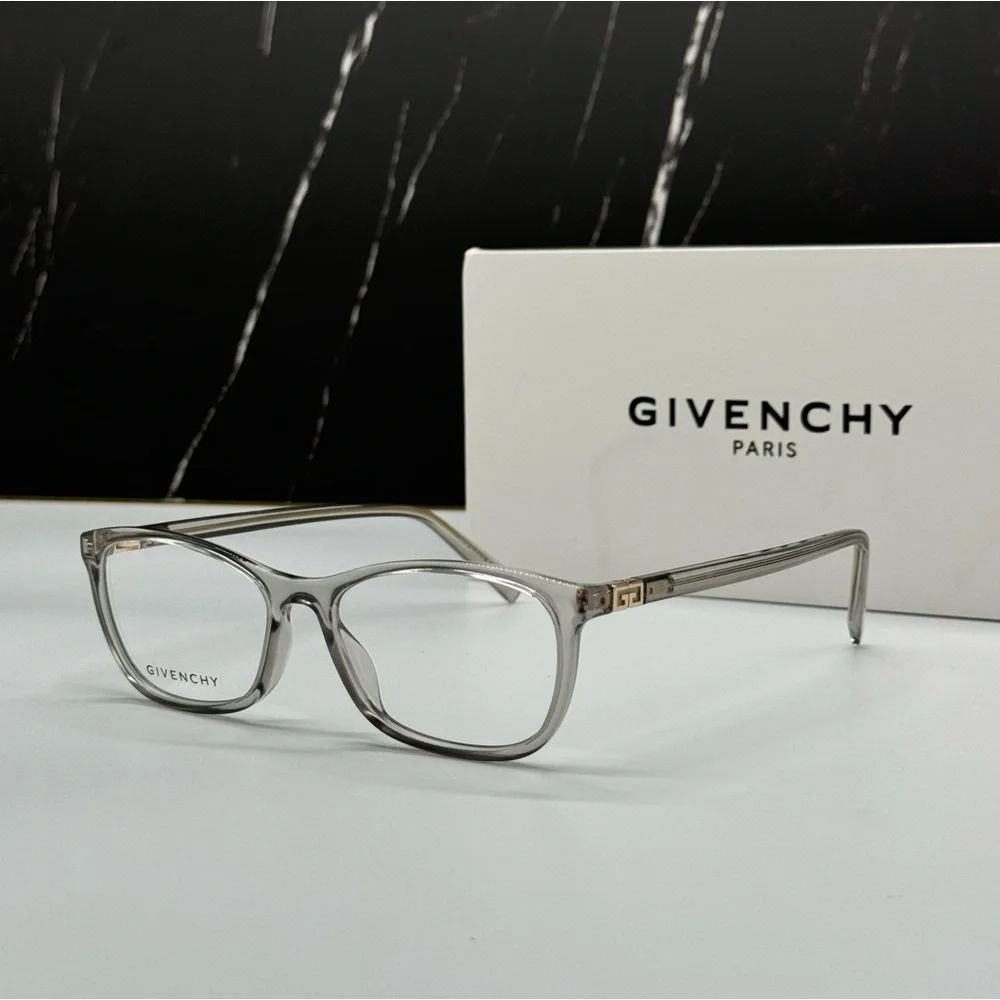 NEW GIVENCHY EYEGLASSES, GRAY CLEAR WOMEN EYEGLASSES GIVENCHY